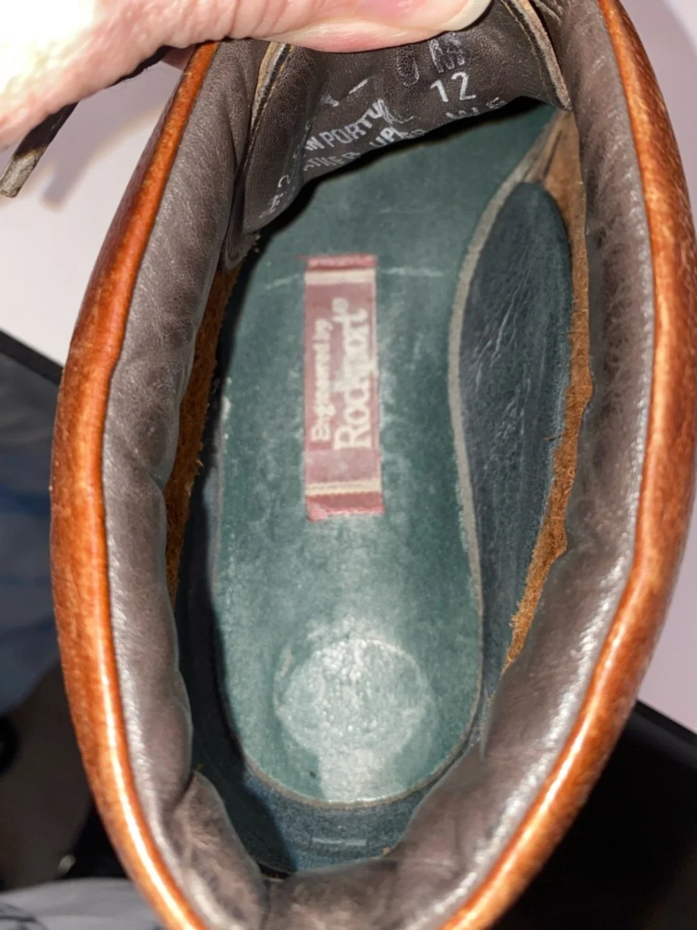 Rockport‎ Vintage Brown Leather Chukka Boots